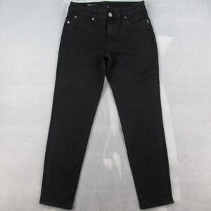 Kut from the Kloth Sienna Skinny Jeans Womens 10 Black Denim Stretch Slim Fit